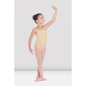Bloch Girls 14 Parem Camisole Leotard in Sand